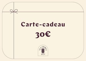 
                  
                    e-carte cadeau 30, 50, ou 75 € (au choix !)
                  
                